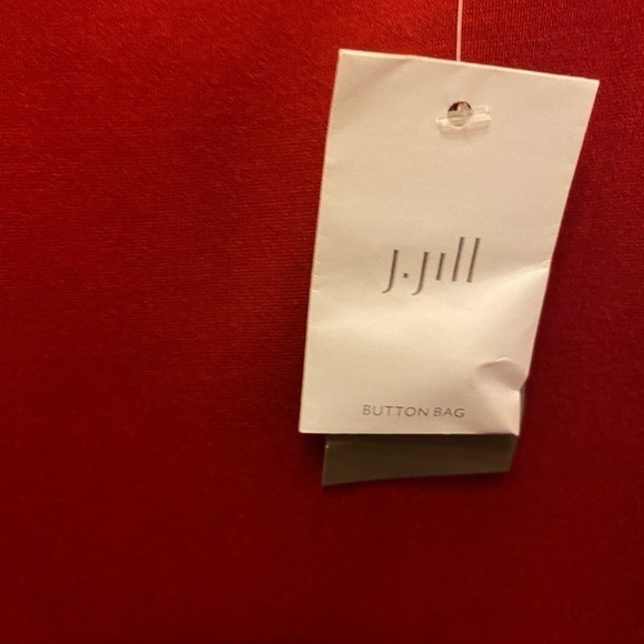NWT J JILL BRICK RED DRESS SIZE S WITH GREAT STRETCH CAN FIT M - Picture 5 of 7